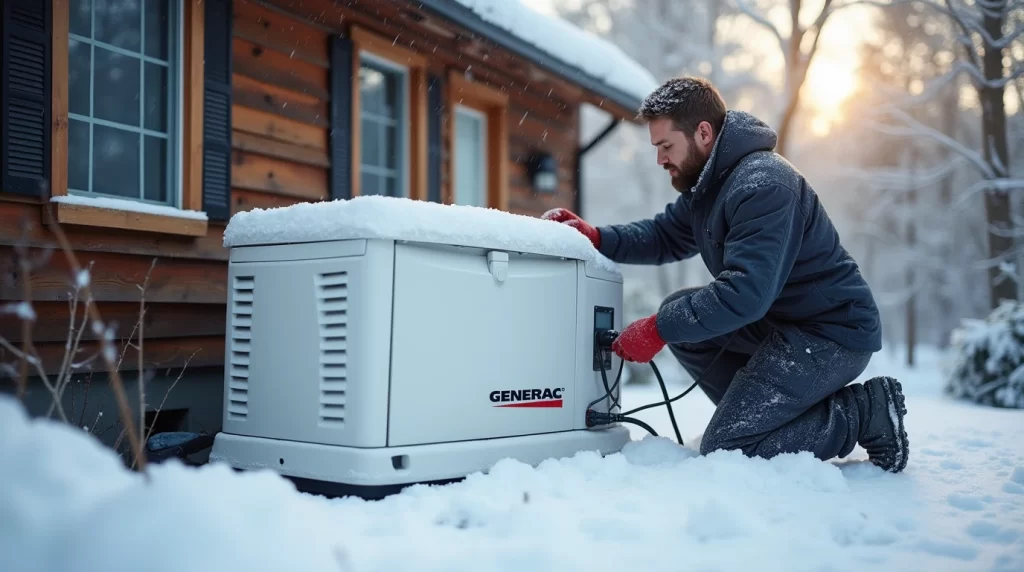 Generator Maintenance for Winter by Kendrick Electric Technician